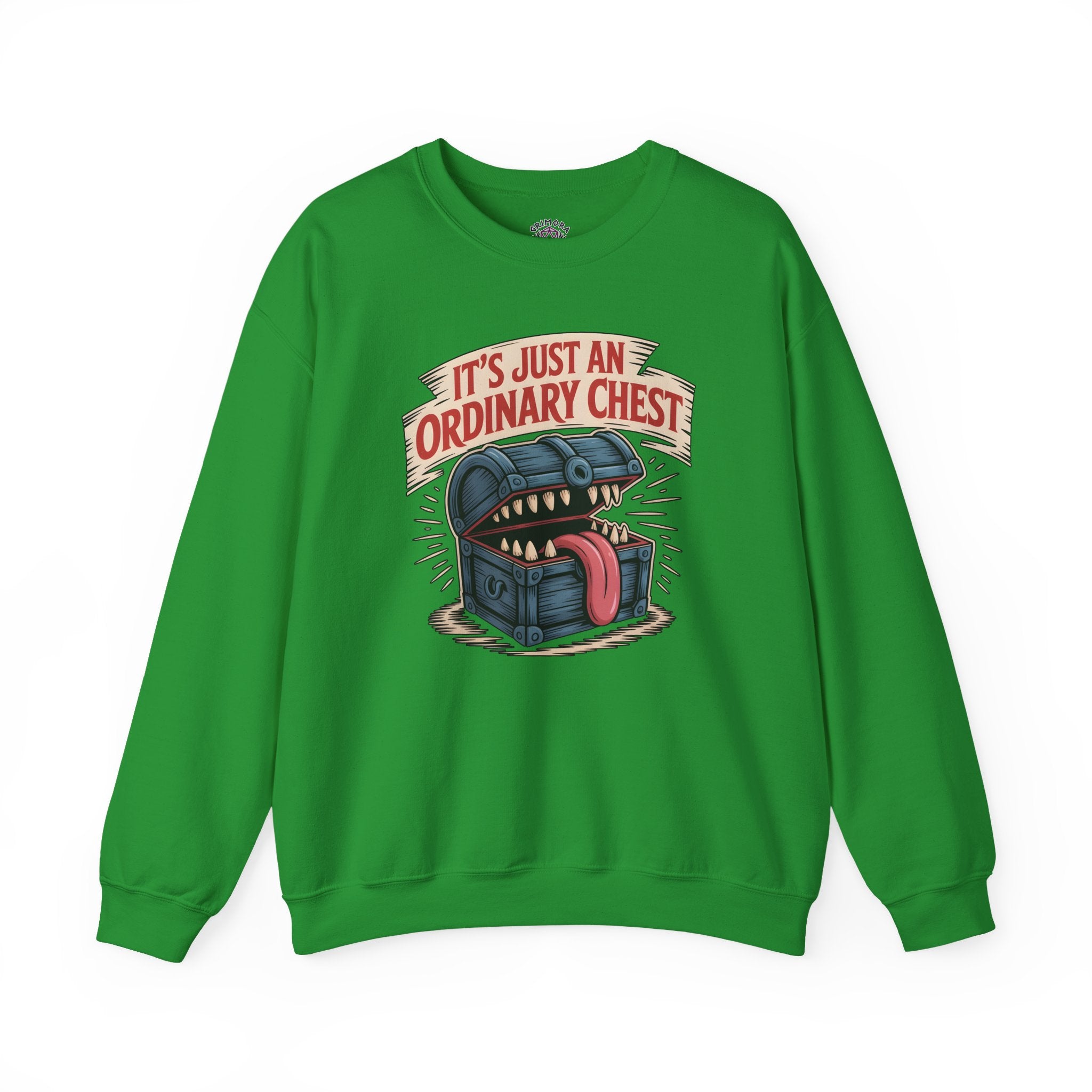 "It's Just An Ordinary Chest" — Mimic monster Sweatshirt