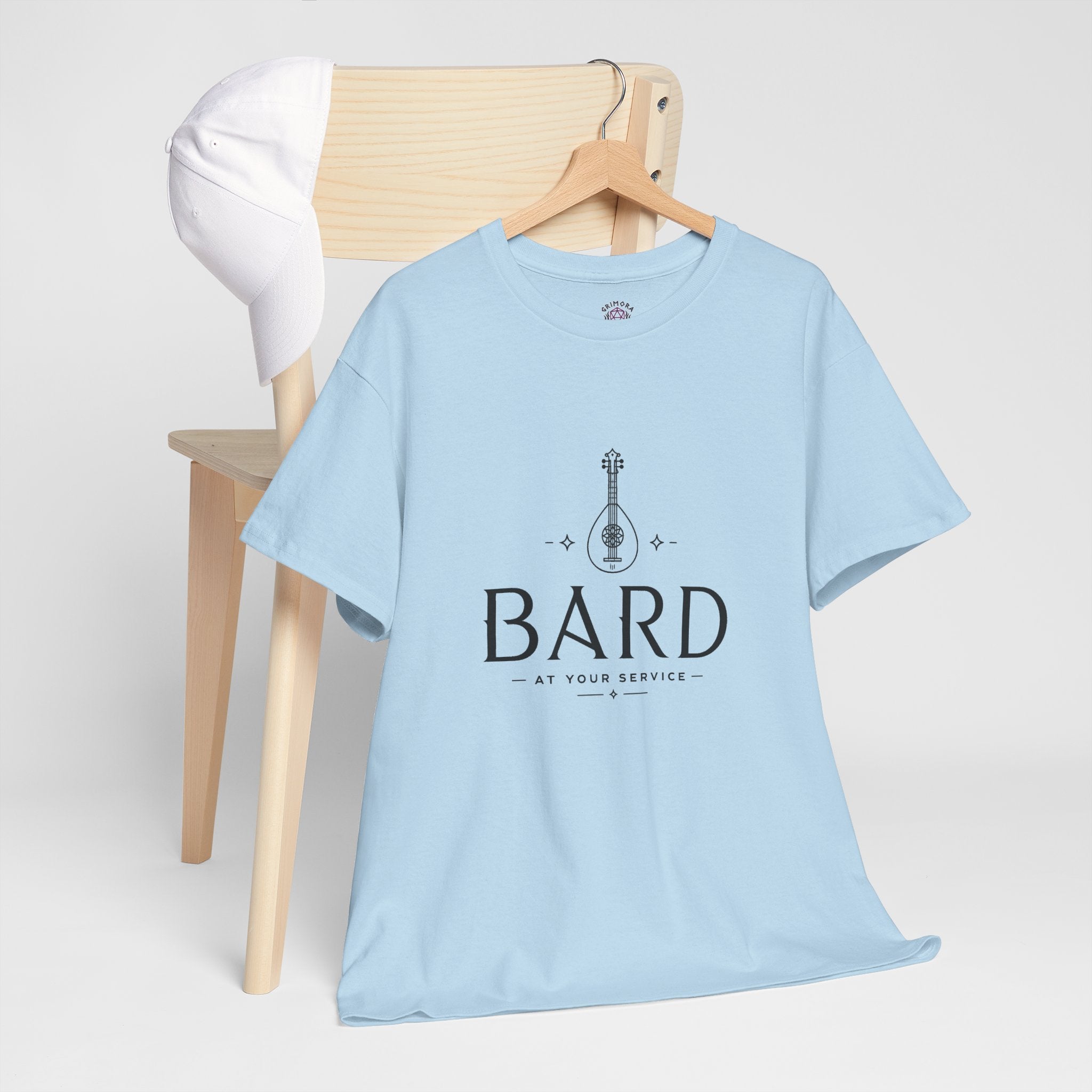 Bard – At Your Service | DnD class T-shirt