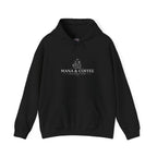 Mana & Coffee – Recharge Here | Fantasy Coffee Hoodie | RPG Gamer Hoodie