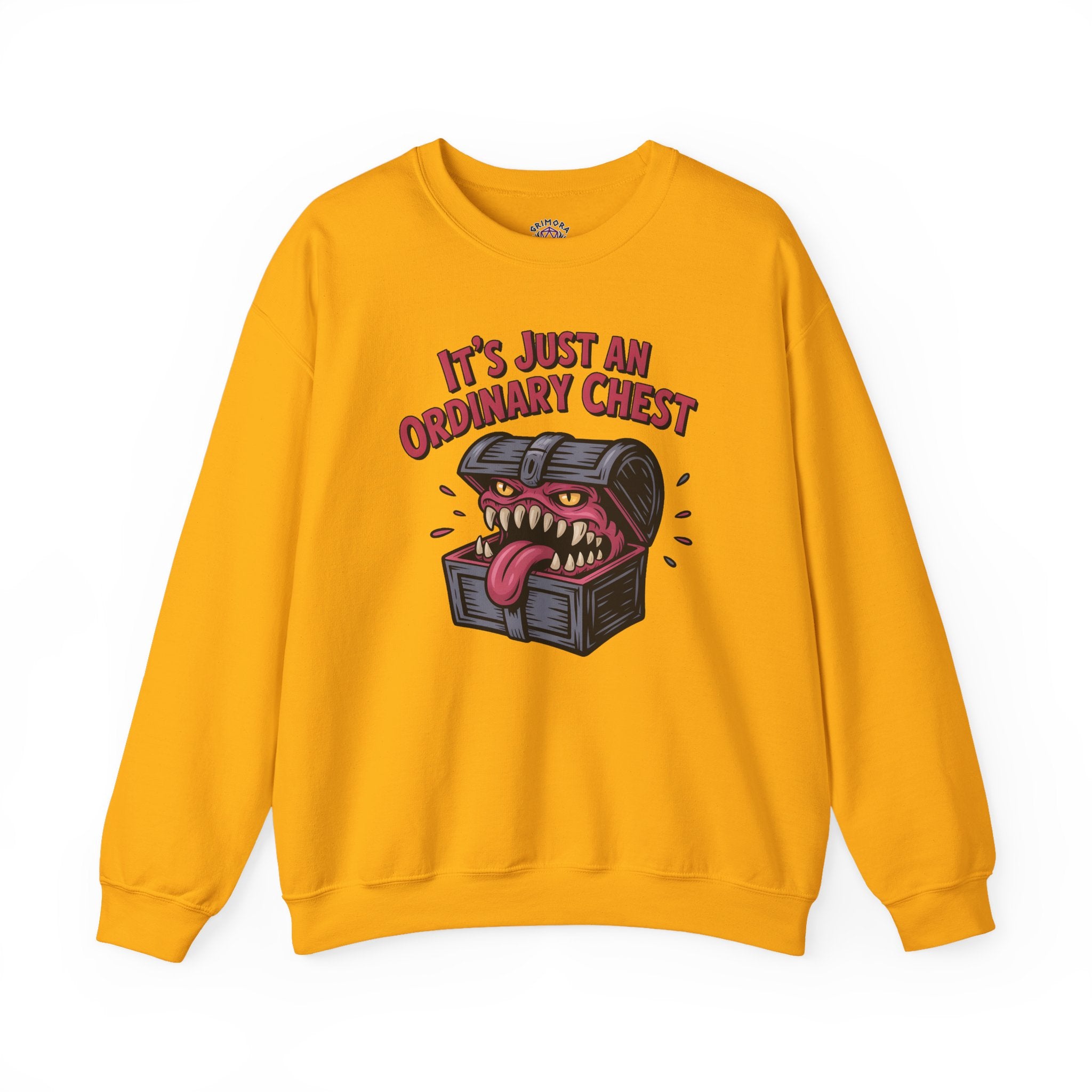 "It's Just An Ordinary Chest" — Mimic monster Sweatshirt