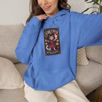 Sorcerer Cat at Your Service D&D Hoodie | Cat Lover RPG Gift