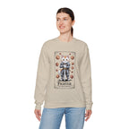 Fighter Cat at Your Service D&D Sweatshirt | Cat Lover RPG Gift