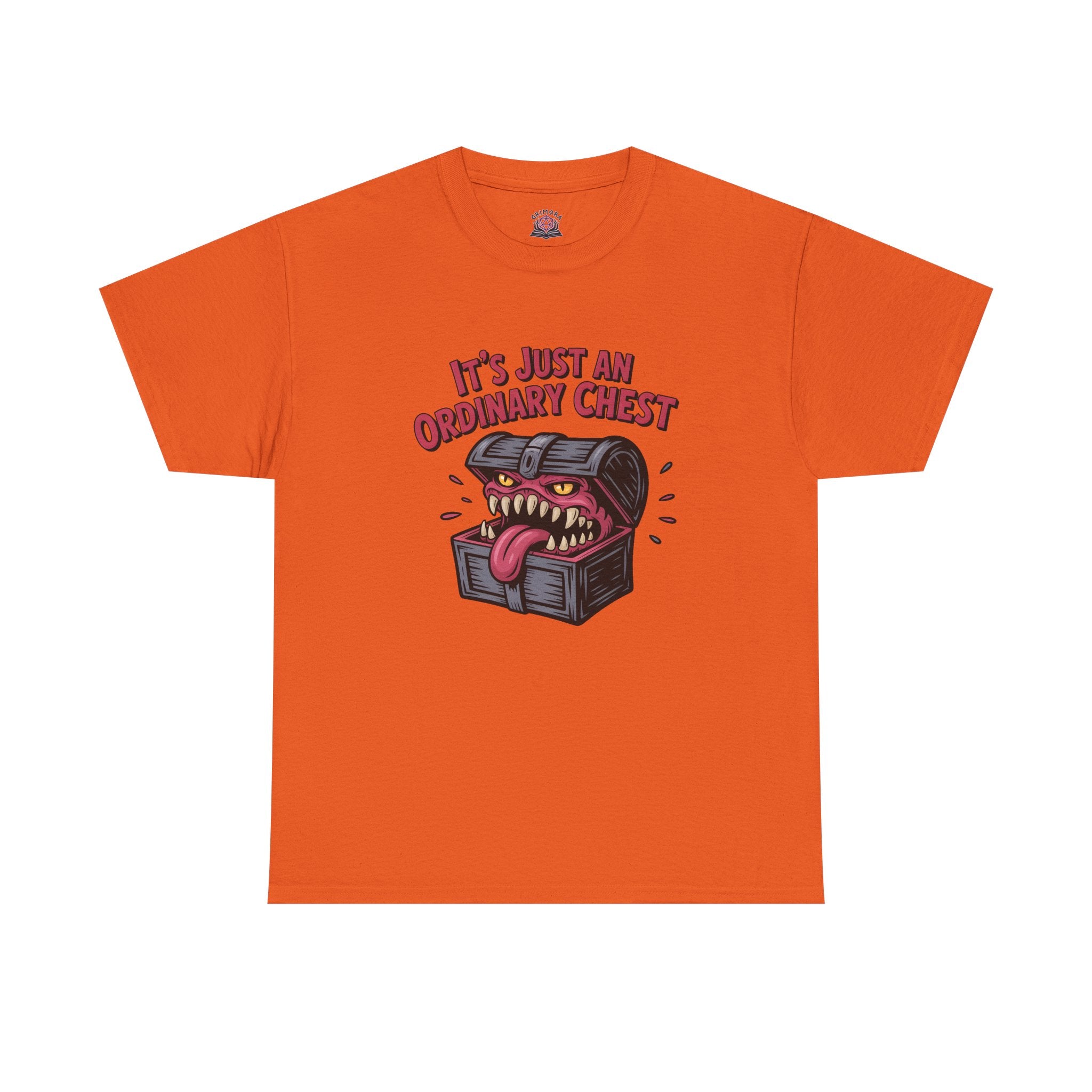 "It's Just An Ordinary Chest" — Mimic monster T-shirt