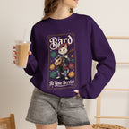 Bard Cat at Your Serivece D&D Sweatshirt | Cat Lover RPG Gift