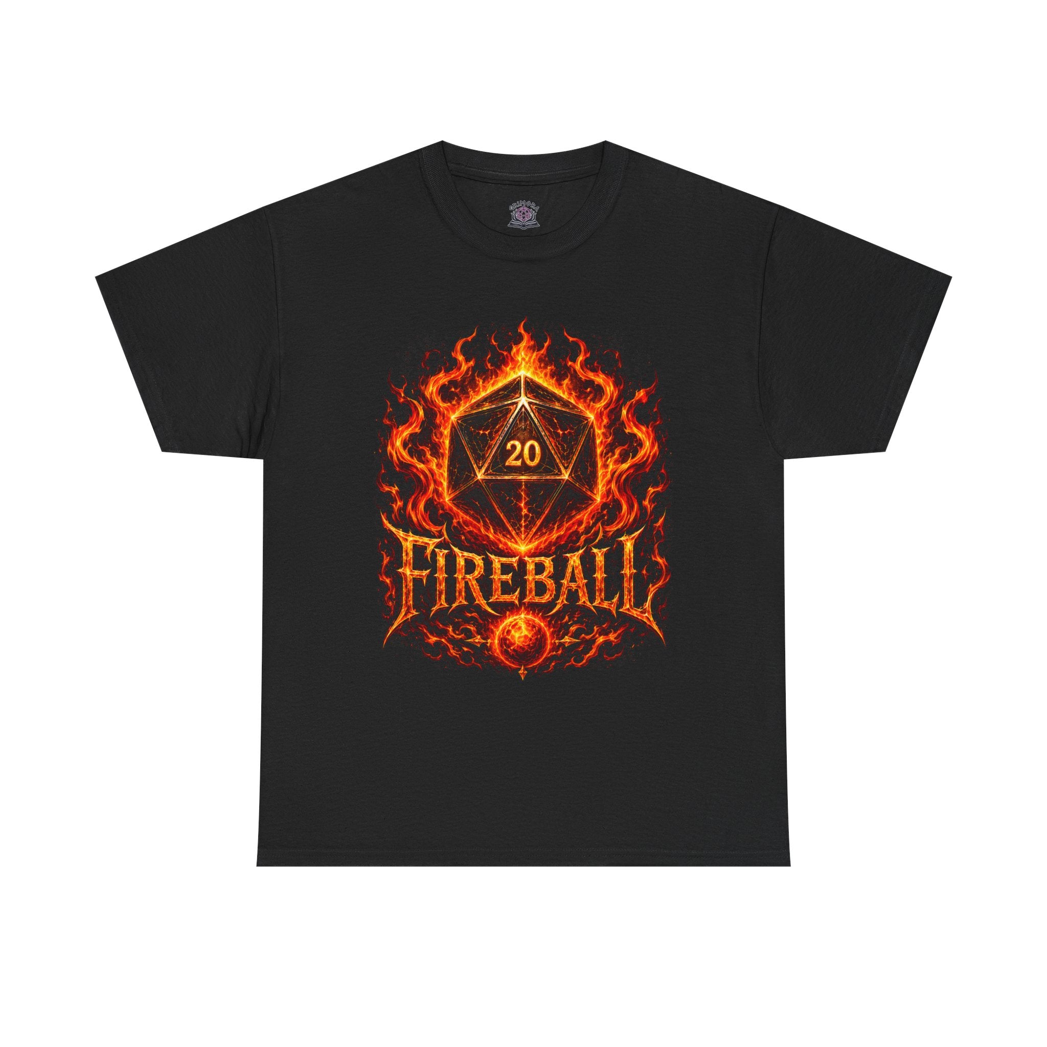 Fireball D20 T-shirt