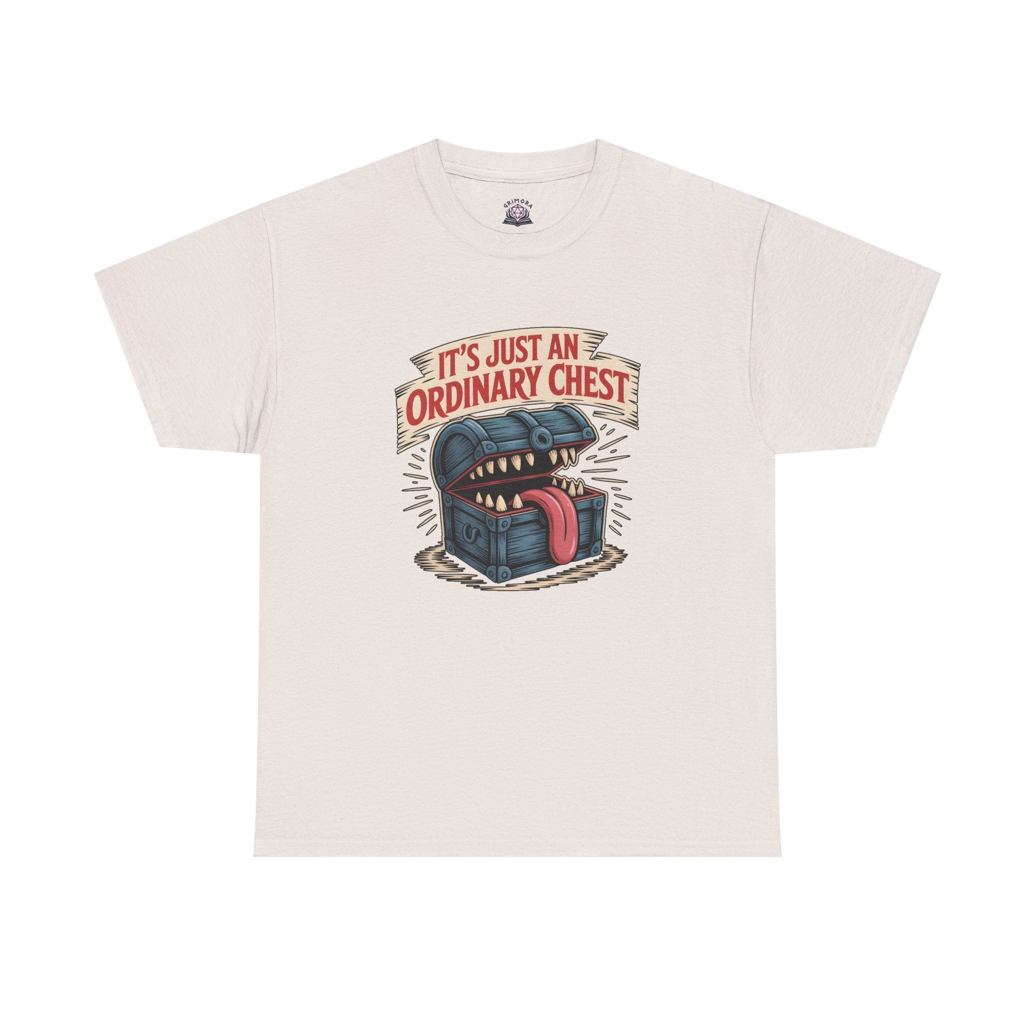 "It's Just An Ordinary Chest" — Mimic monster T-shirt