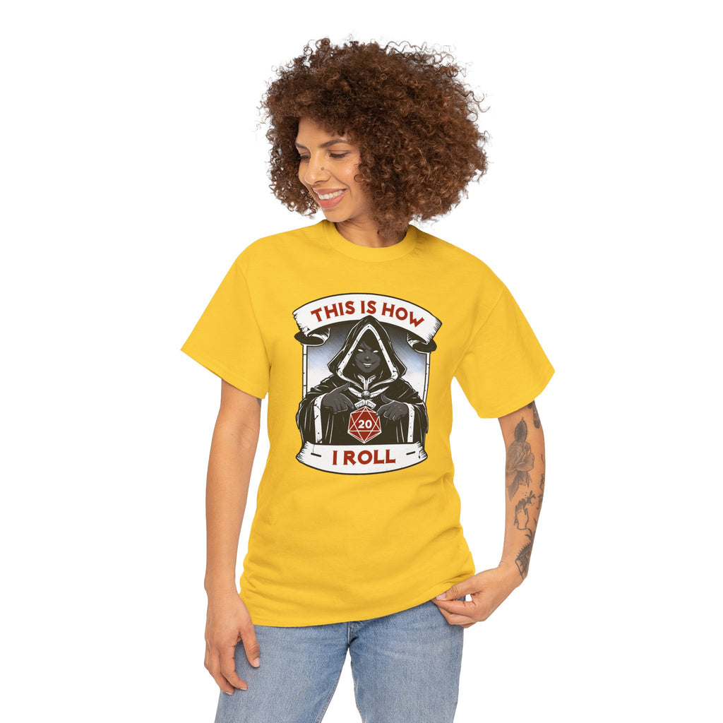 This Is How I Roll D20 T-shirt