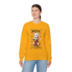 Monk Cat at Your Service D&D Sweatshirt | Cat Lover RPG Gift