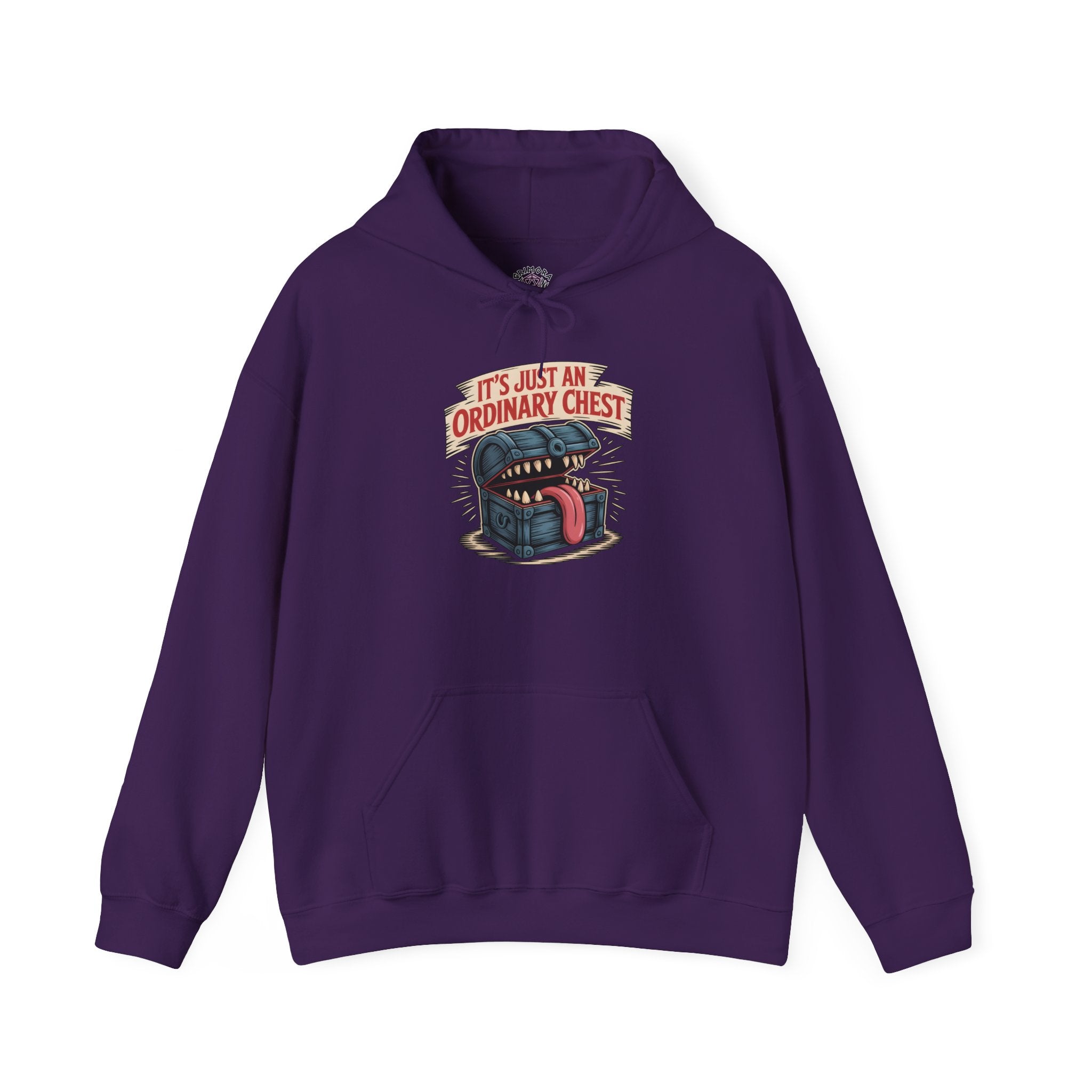 "It's Just An Ordinary Chest" — Mimic monster Hoodie