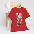 Monk Cat at Your Service D&D T-shirt | Cat Lover RPG Gift