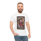 Sorcerer Cat at Your Service D&D T-shirt | Cat Lover RPG Gift