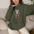 Monk Cat at Your Service D&D Hoodie | Cat Lover RPG Gift
