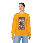 Cleric Cat at Your Service D&D Sweatshirt | Cat Lover RPG Gift