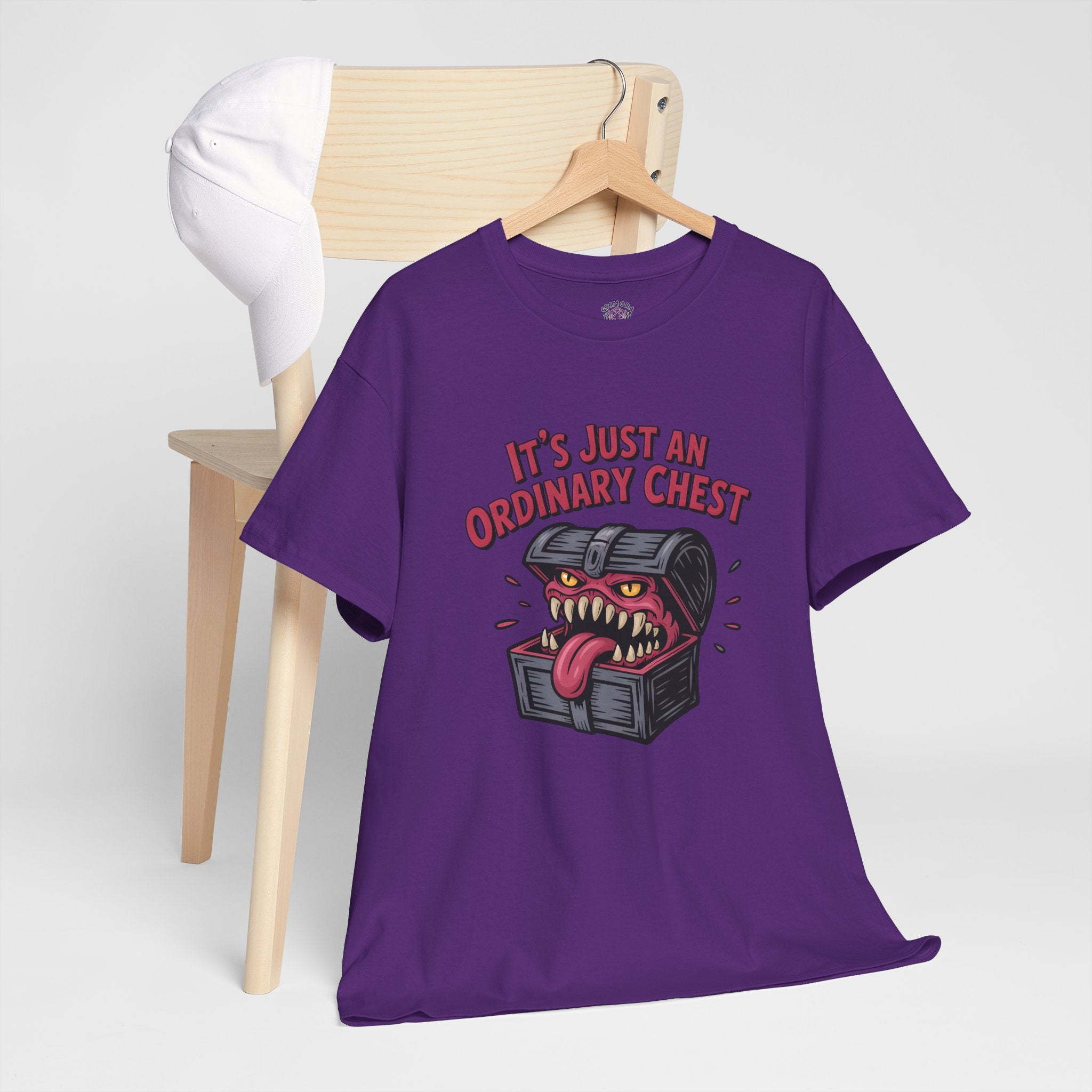 "It's Just An Ordinary Chest" — Mimic monster T-shirt