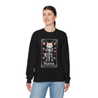 Fighter Cat at Your Service D&D Sweatshirt | Cat Lover RPG Gift