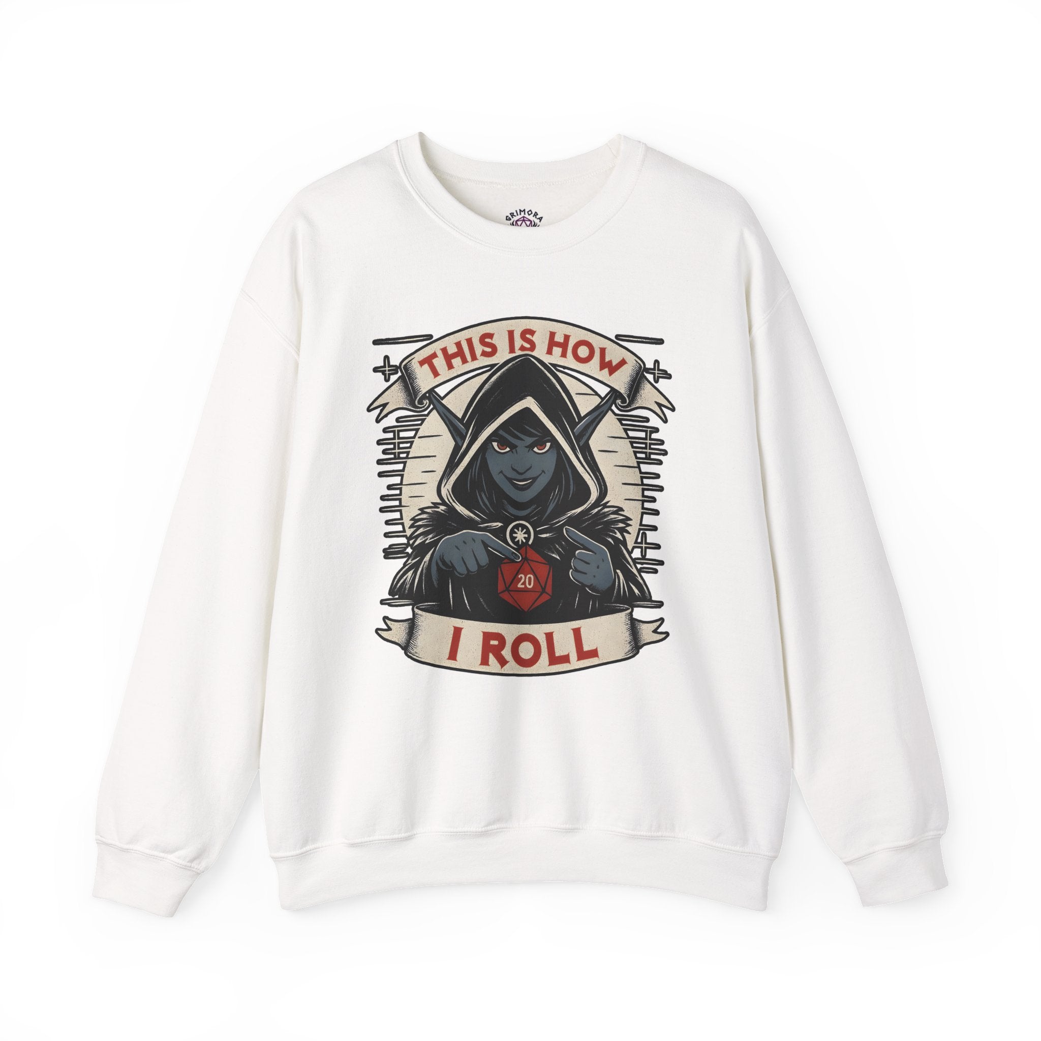 This Is How I Roll D20 Sweatshirt