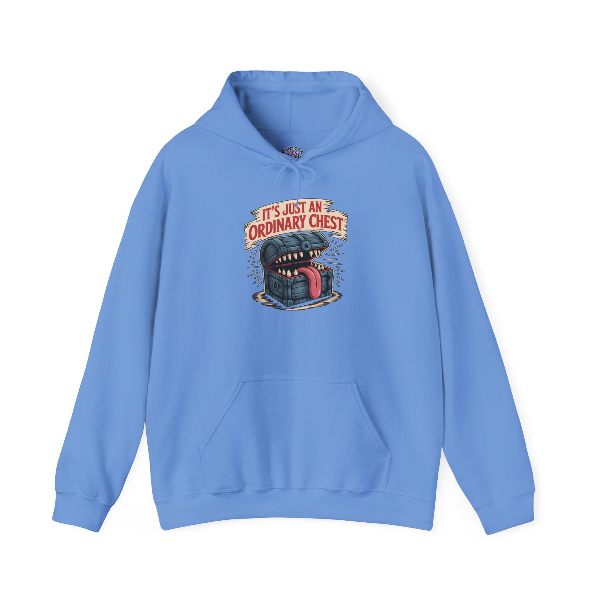 "It's Just An Ordinary Chest" — Mimic monster Hoodie