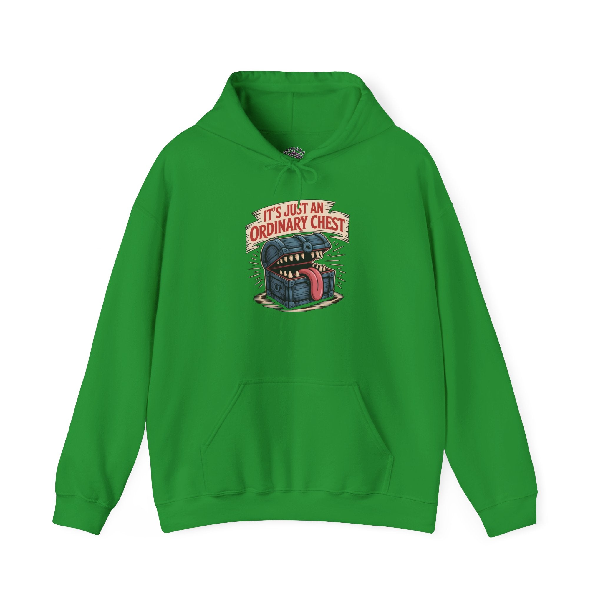 "It's Just An Ordinary Chest" — Mimic monster Hoodie