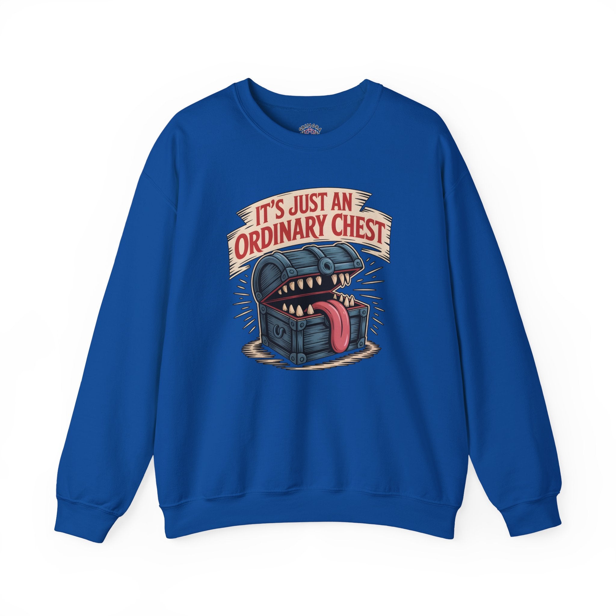 "It's Just An Ordinary Chest" — Mimic monster Sweatshirt