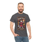 Sorcerer Cat at Your Service D&D T-shirt | Cat Lover RPG Gift