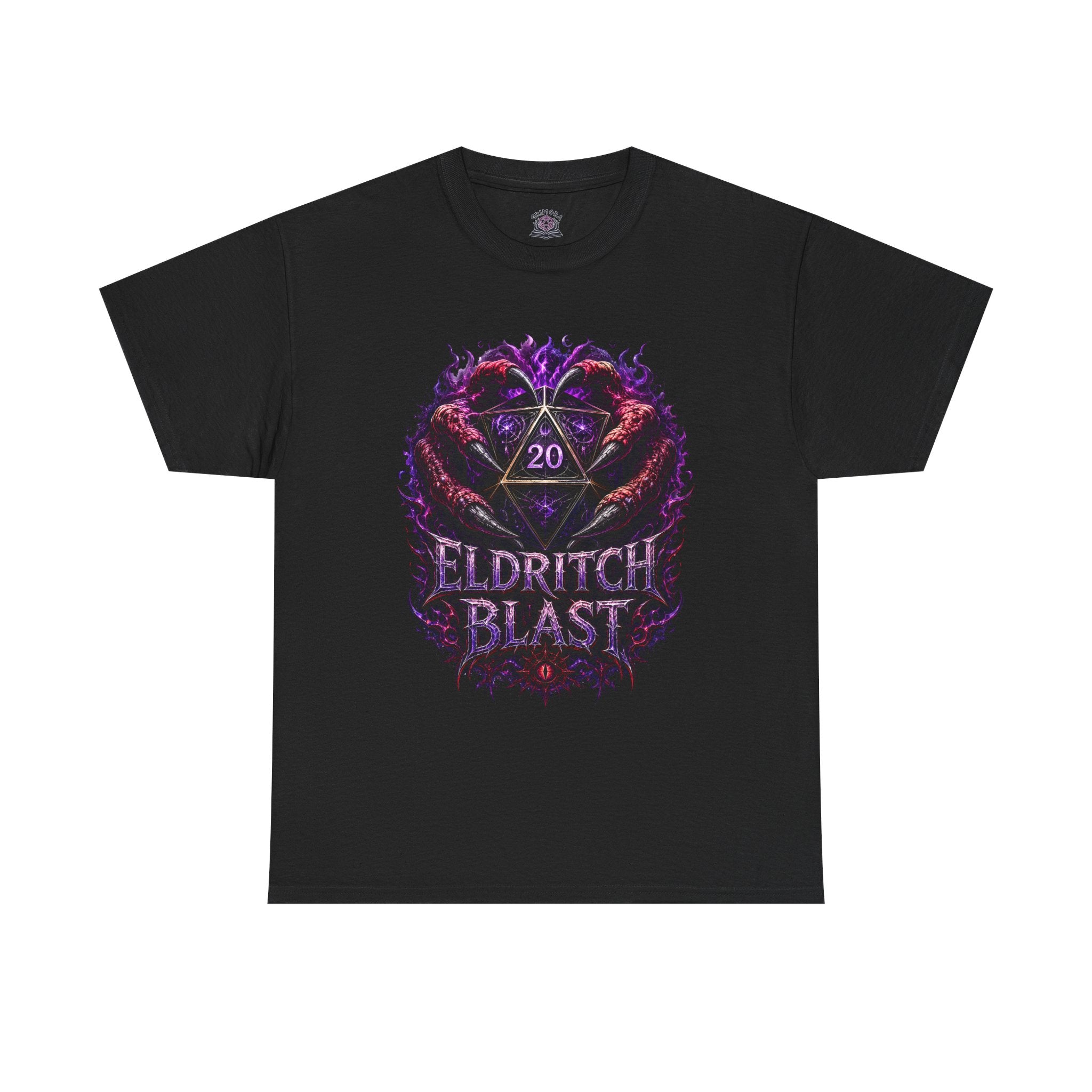 Eldritch Blast – The Patron Always Answers | Fantasy RPG D20 T-shirt