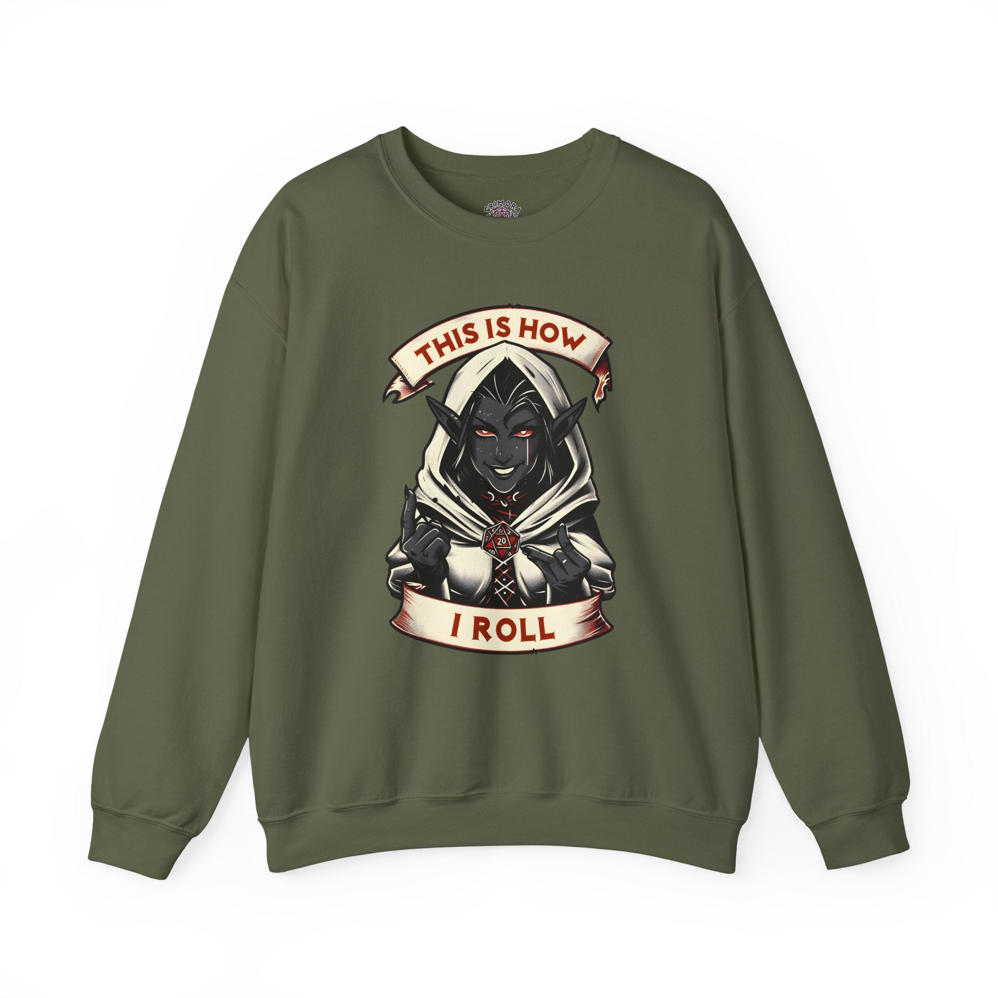 This Is How I Roll D20 Sweatshirt