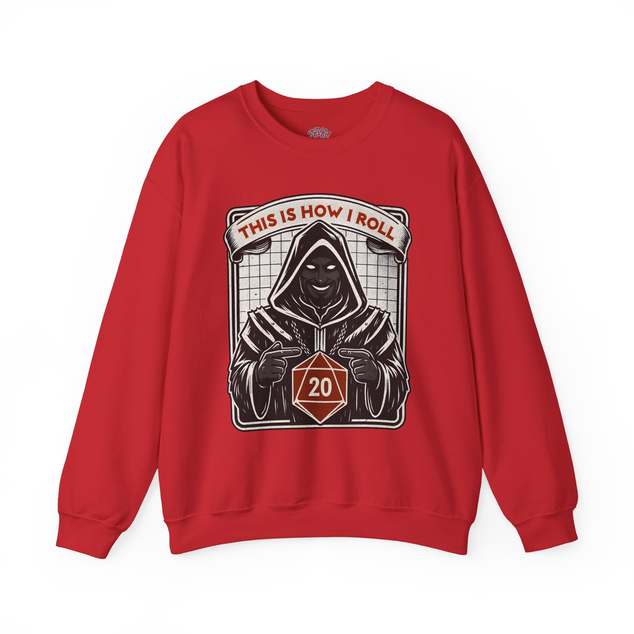 This Is How I Roll D20 Sweatshirt