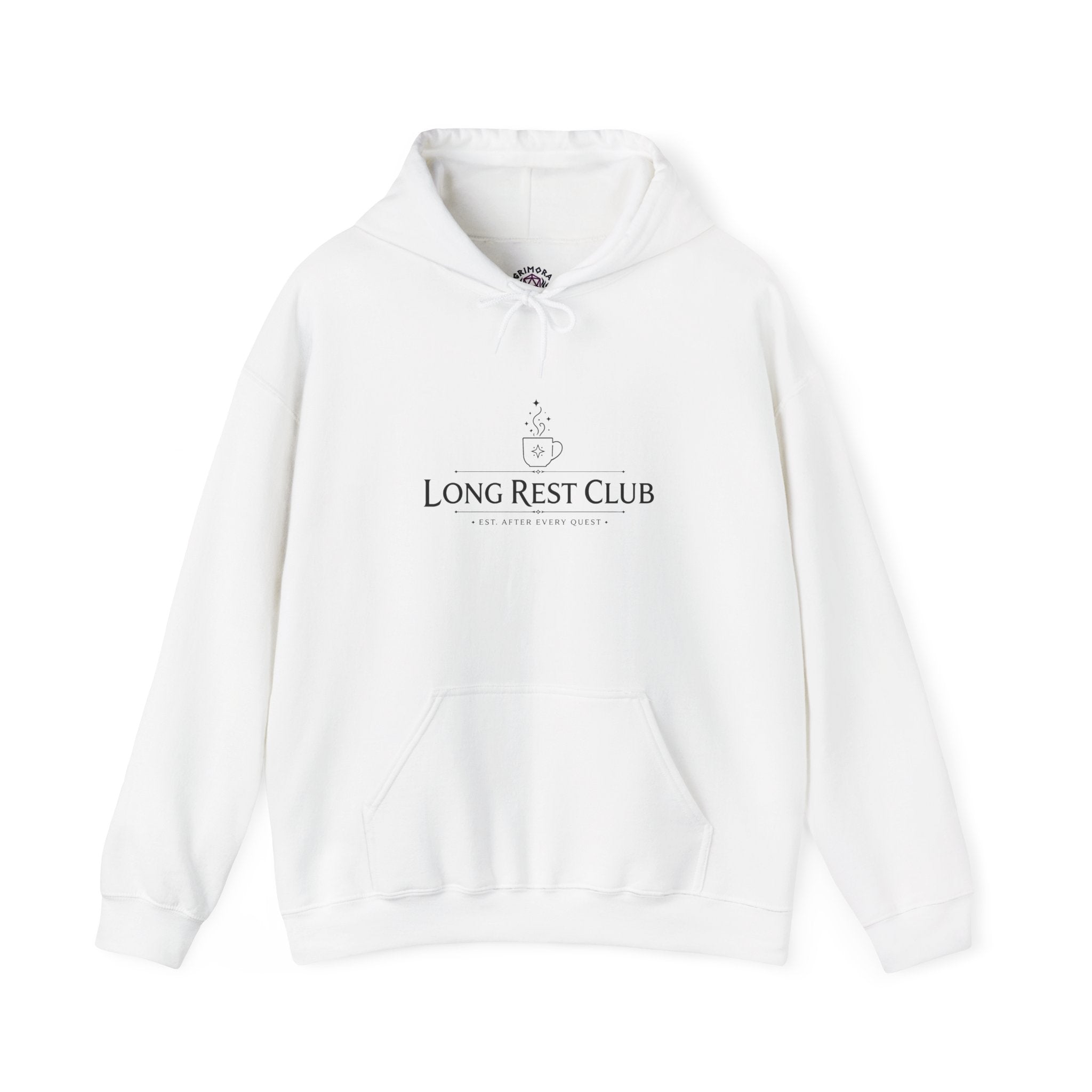 Long Rest Club – Est. After Every Quest | Fantasy RPG Hoodie
