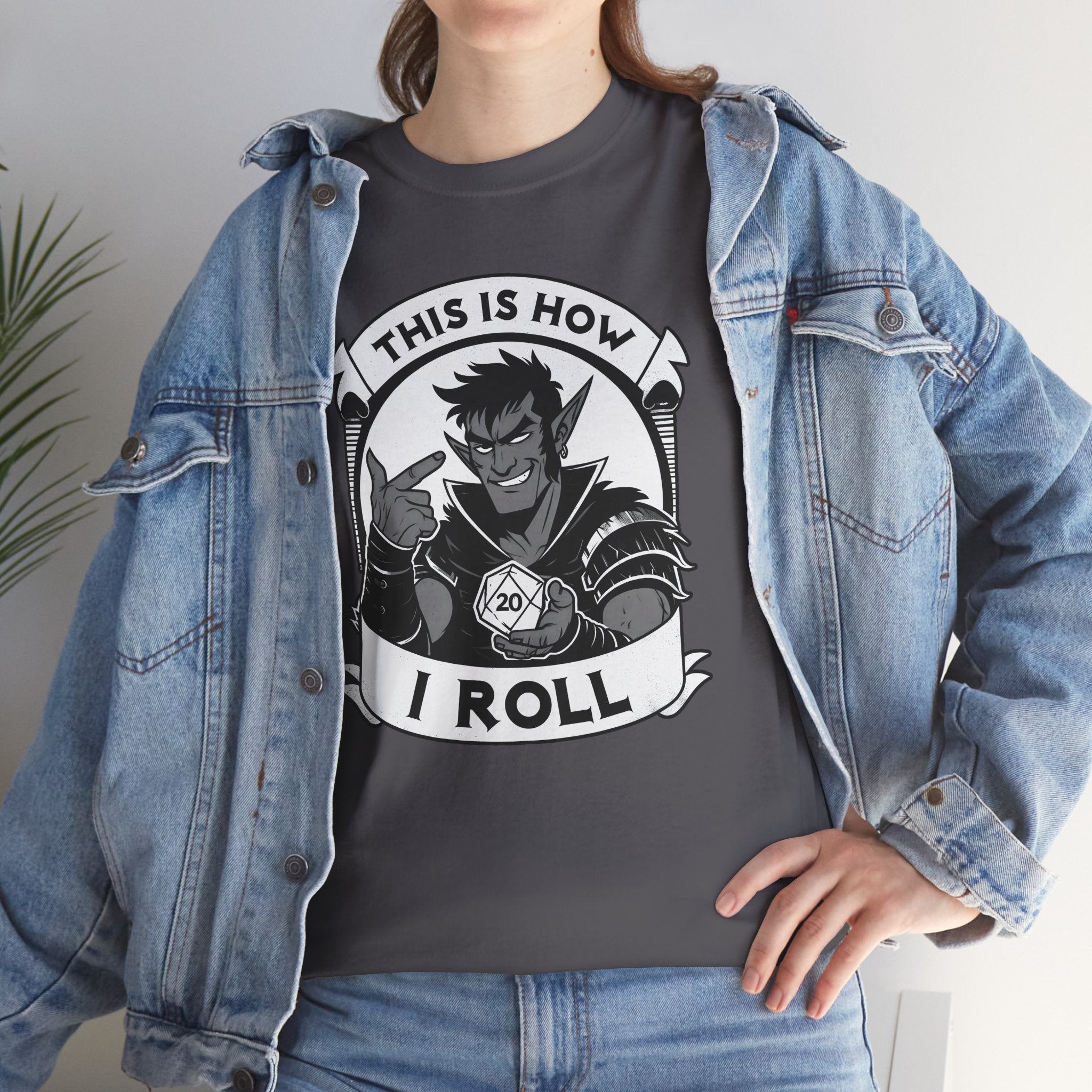 This Is How I Roll D20 T-shirt