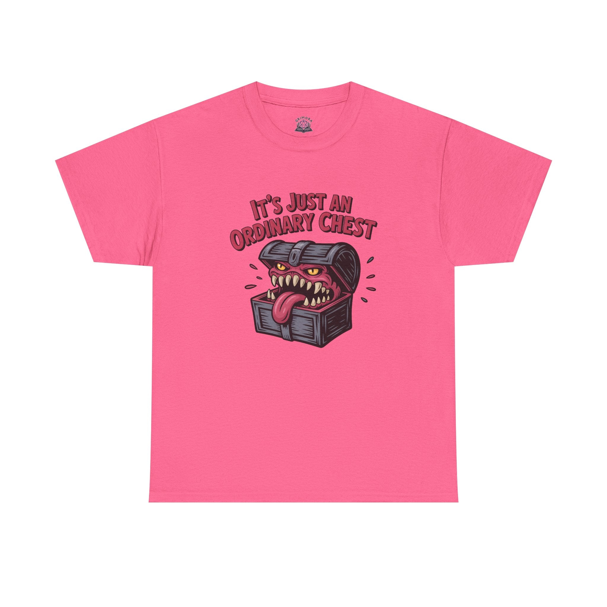"It's Just An Ordinary Chest" — Mimic monster T-shirt