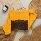 Book Worm? I Am a Book Dragon, Fantasy Reader Sweatshirt