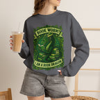 Book Worm? I Am a Book Dragon, Fantasy Reader Sweatshirt
