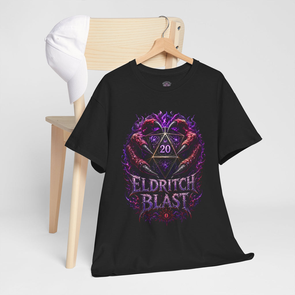 Eldritch Blast – The Patron Always Answers | Fantasy RPG D20 T-shirt