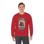 Cleric Cat at Your Service D&D Sweatshirt | Cat Lover RPG Gift