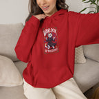 Warlock Cat at Your Serivece D&D Hoodie | Cat Lover RPG Gift