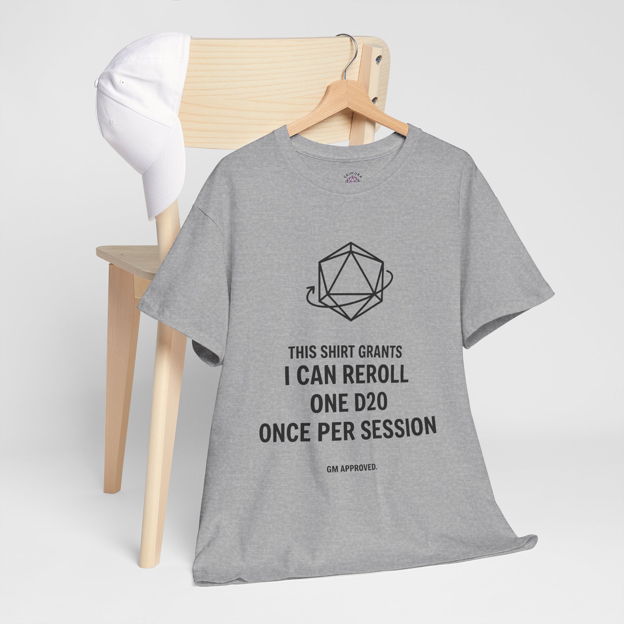Reroll T-shirt | RPG Personalizable T-shirt