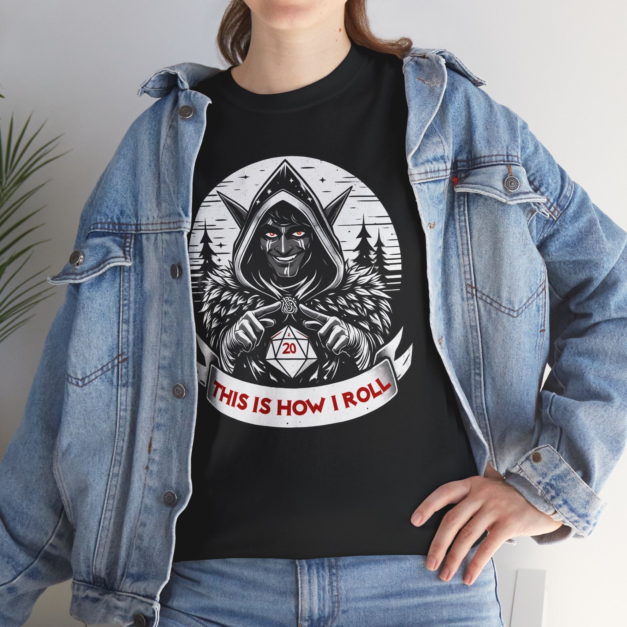 This Is How I Roll D20 T-shirt