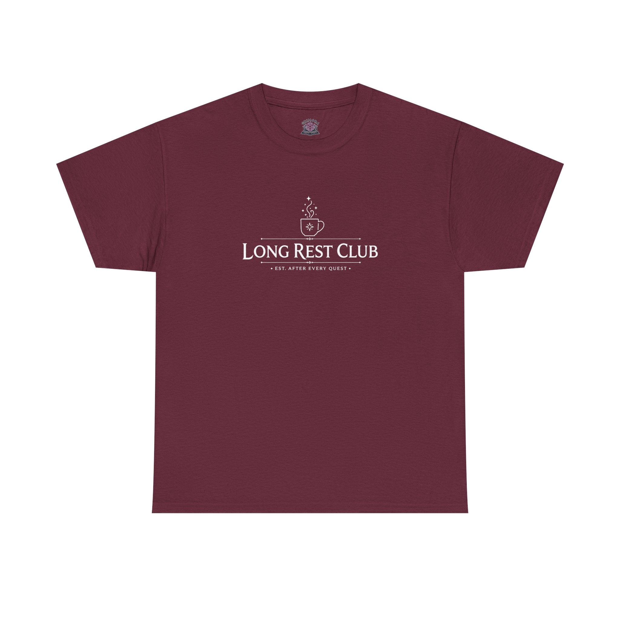 Long Rest Club – Est. After Every Quest | Fantasy RPG T-shirt