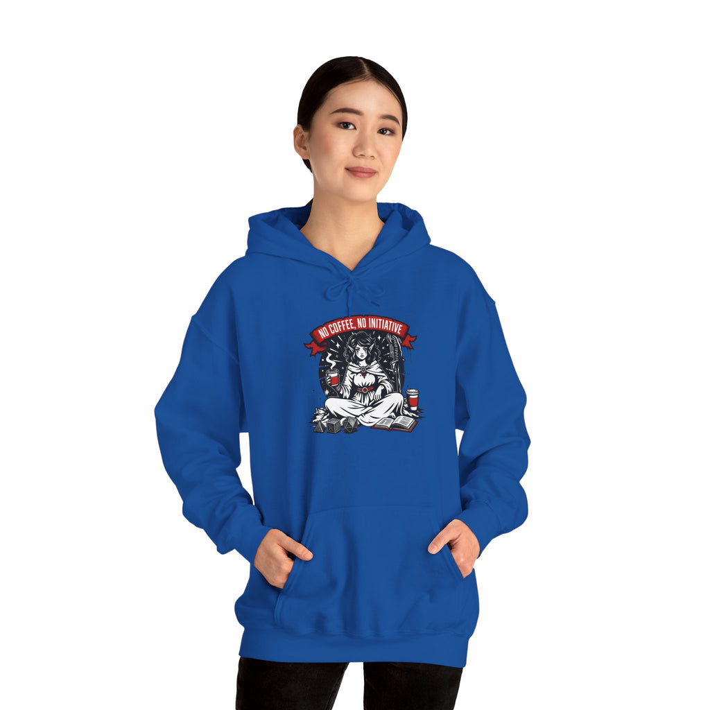 No Coffee, No Initiative | Fantasy RPG Hoodie