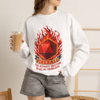 Fireball – The Ultimate Solution to All My Problems| Funny RPG Sweatshirt