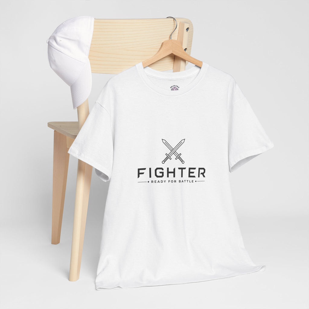 Fighter – Ready for Battle | DnD class T-shirt