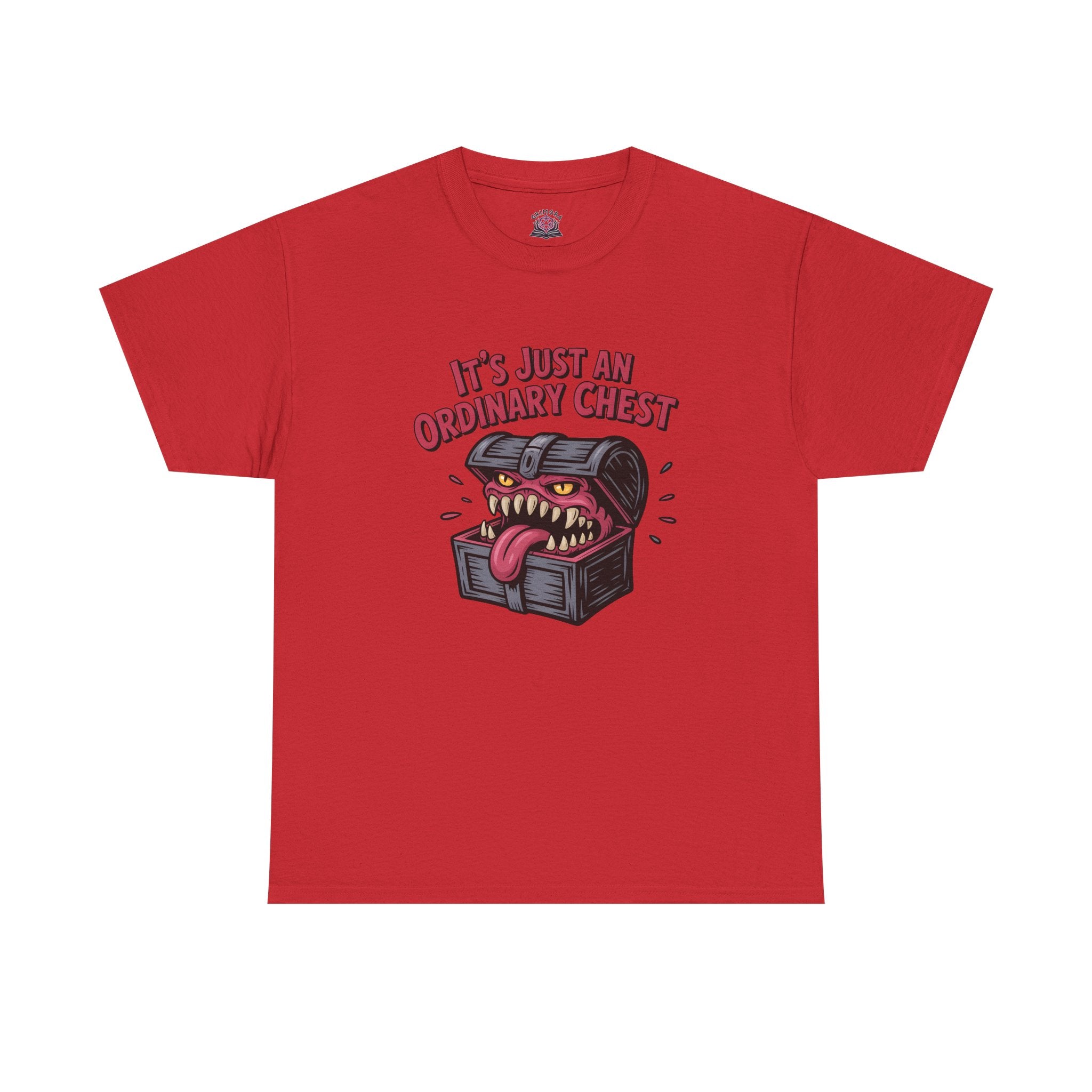"It's Just An Ordinary Chest" — Mimic monster T-shirt