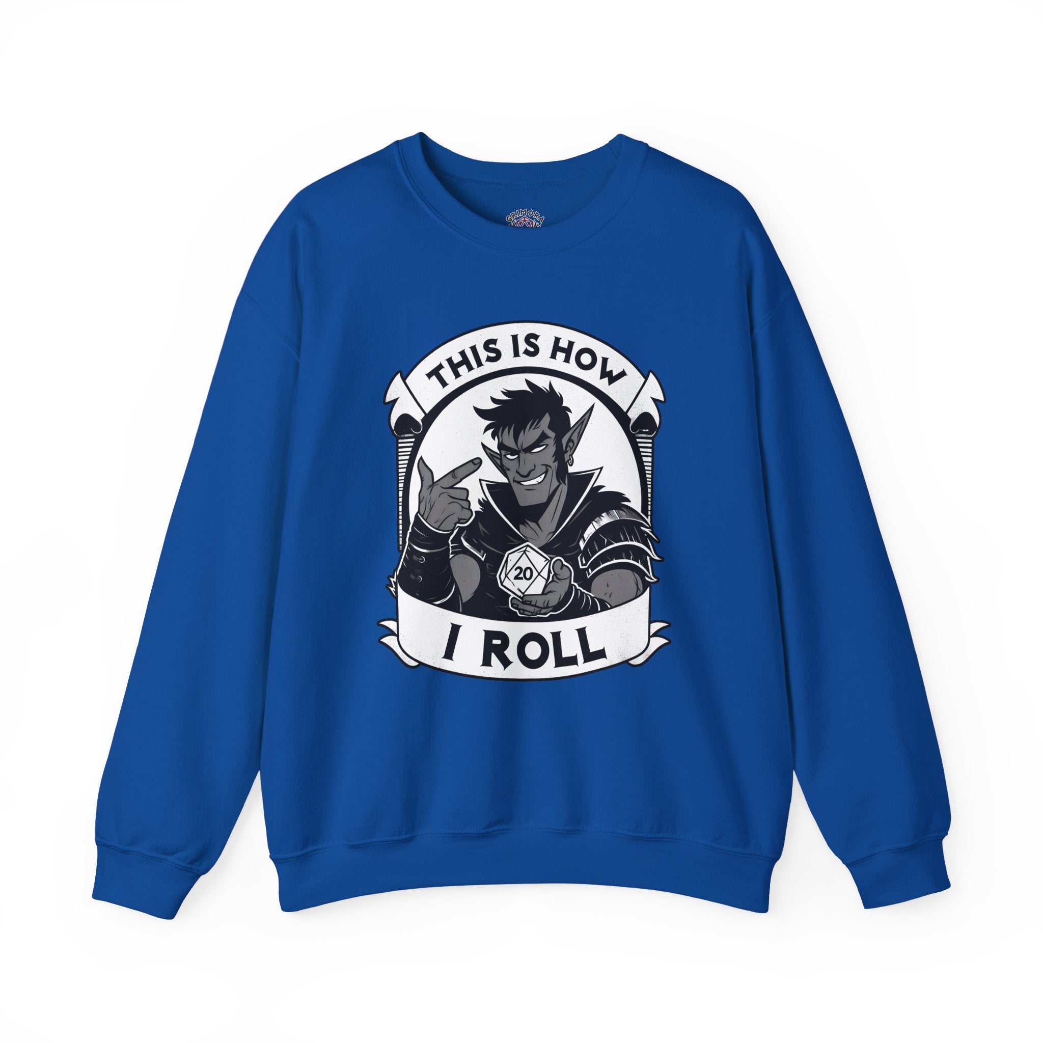 This Is How I Roll D20 Sweatshirt