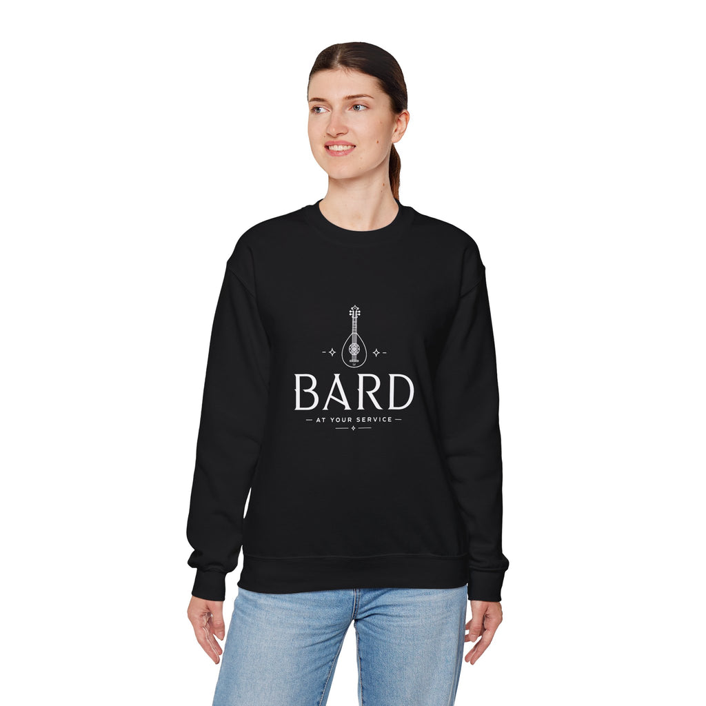 Bard – At Your Service | DnD class Sweatshirt