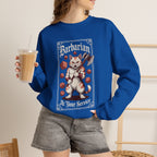 Barbarian Cat at Your Serivece D&D Sweatshirt | Cat Lover RPG Gift