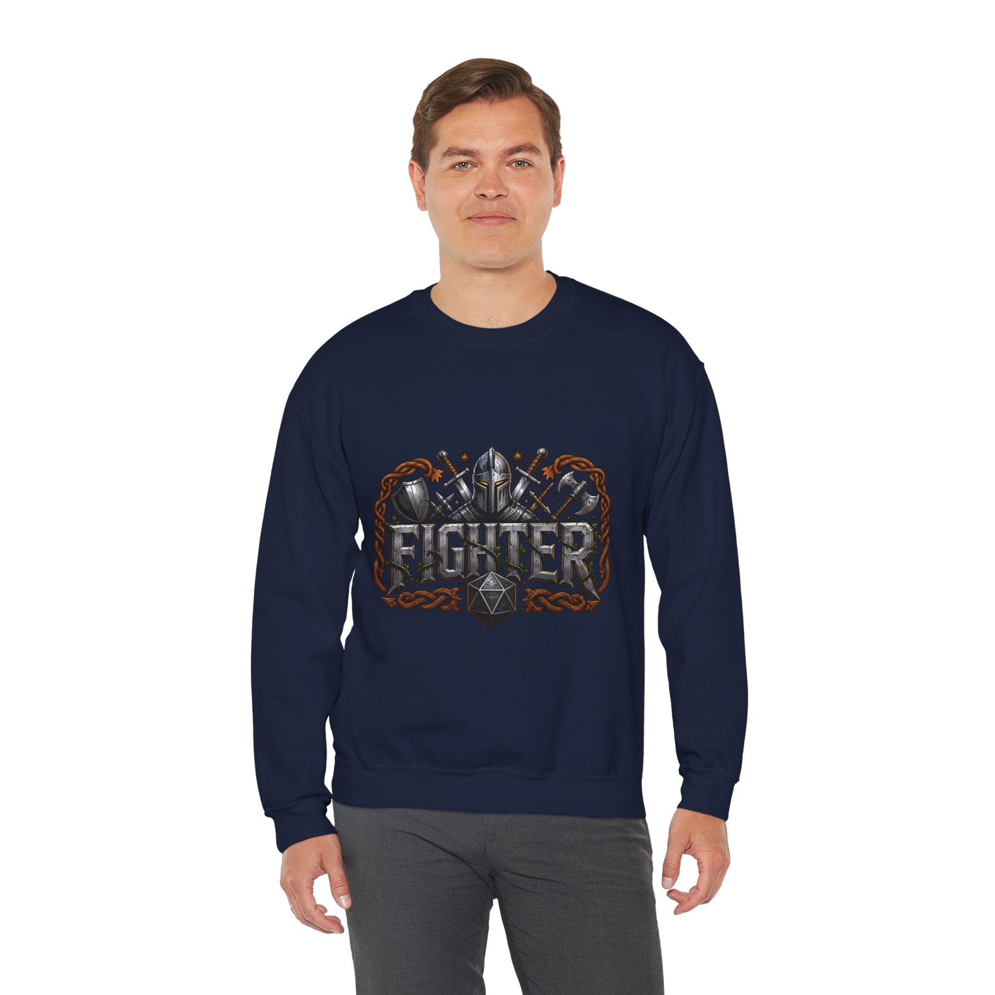 Fighter – Ready for Battle | DnD class Sweatshirt