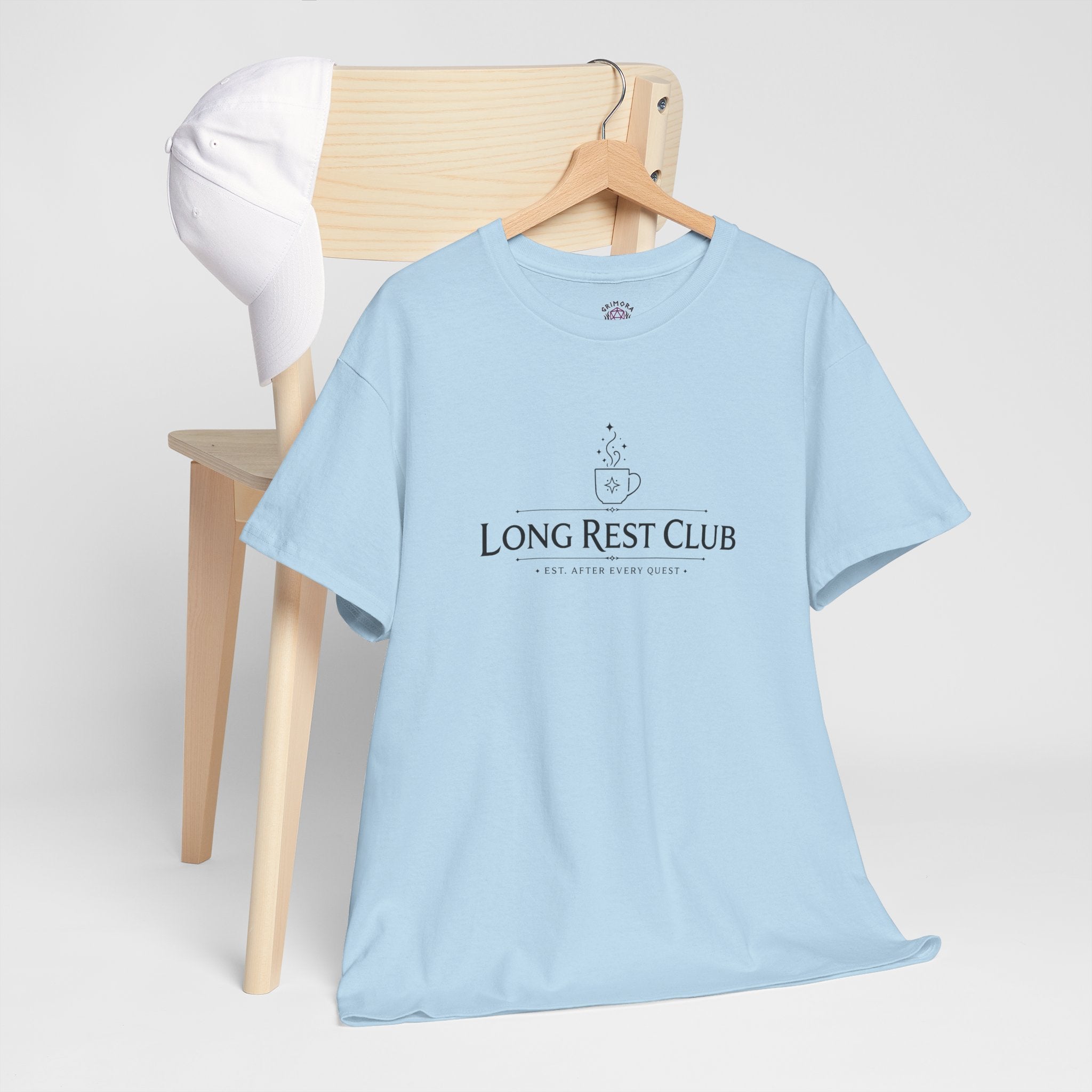 Long Rest Club – Est. After Every Quest | Fantasy RPG T-shirt