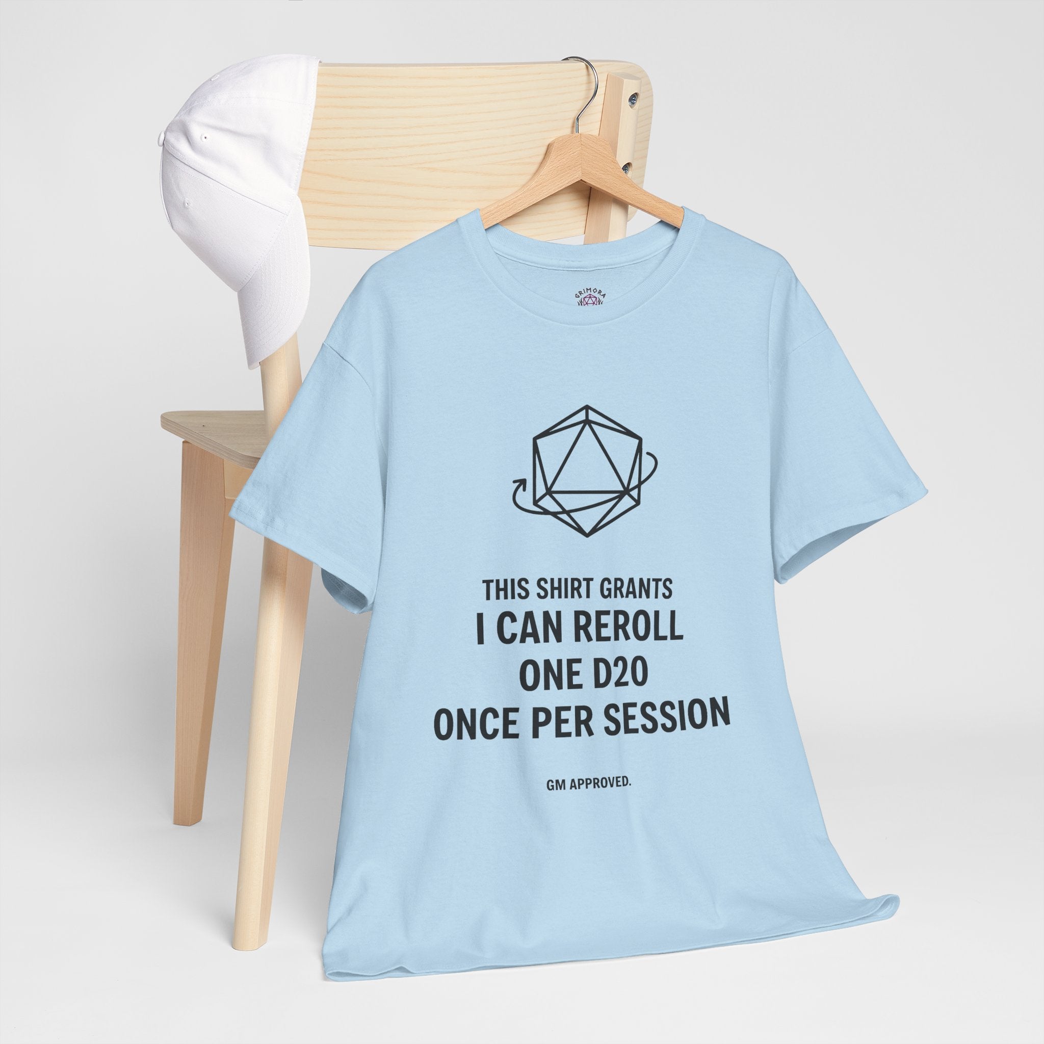 Reroll T-shirt | RPG Personalizable T-shirt