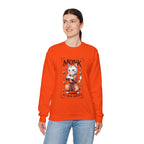 Monk Cat at Your Service D&D Sweatshirt | Cat Lover RPG Gift