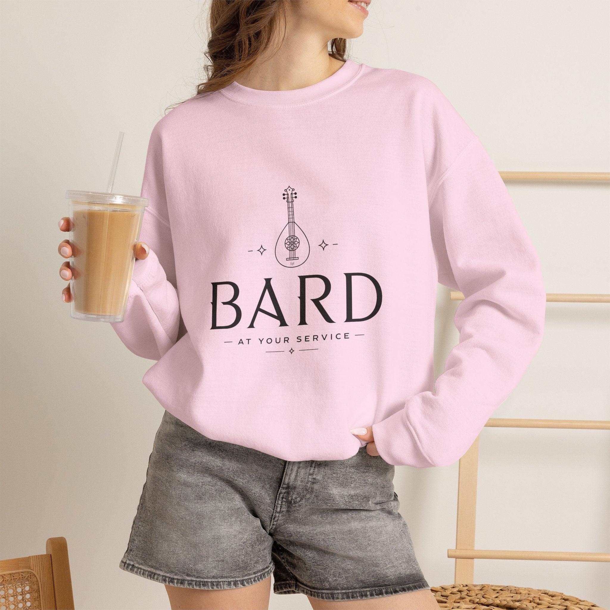 Bard – At Your Service | DnD class Sweatshirt